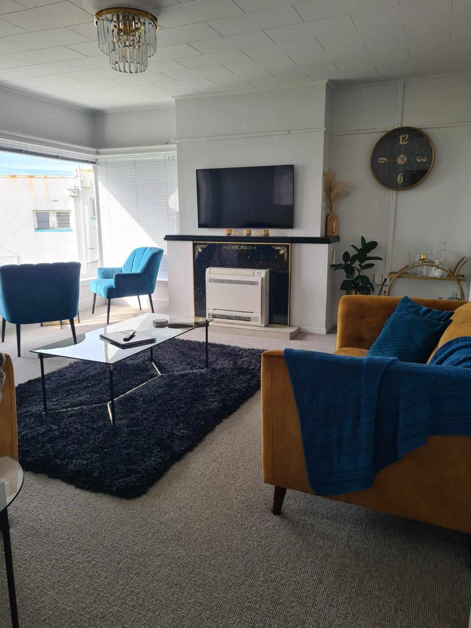 Art Deco Beauty On The Bay Hill Apartment Timaru Ngoại thất bức ảnh
